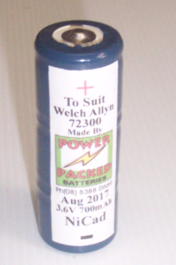 72300 Battery to suit Welch Allyn Medical Inst.