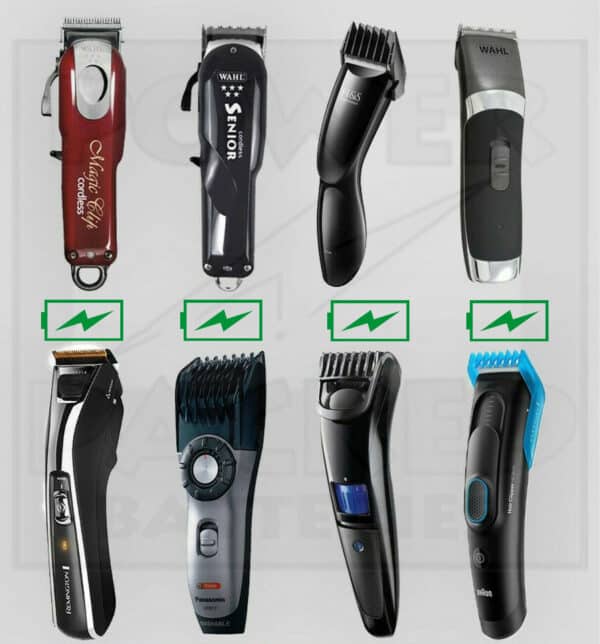 Hair Trimmer Battery Replacement Service - Phillips, Panasonic, Wahl, Braun, Remington etc.