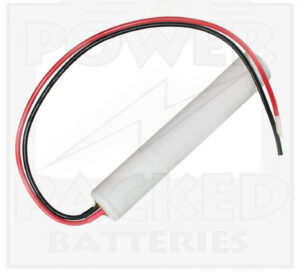 3.6V 1.8Ah Hi-Temp NiCd Emergency Light Battery with 300mm Leads