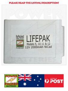 LIFEPAK 5, 10, 11 & 12 NICAD BATTERY REPACK