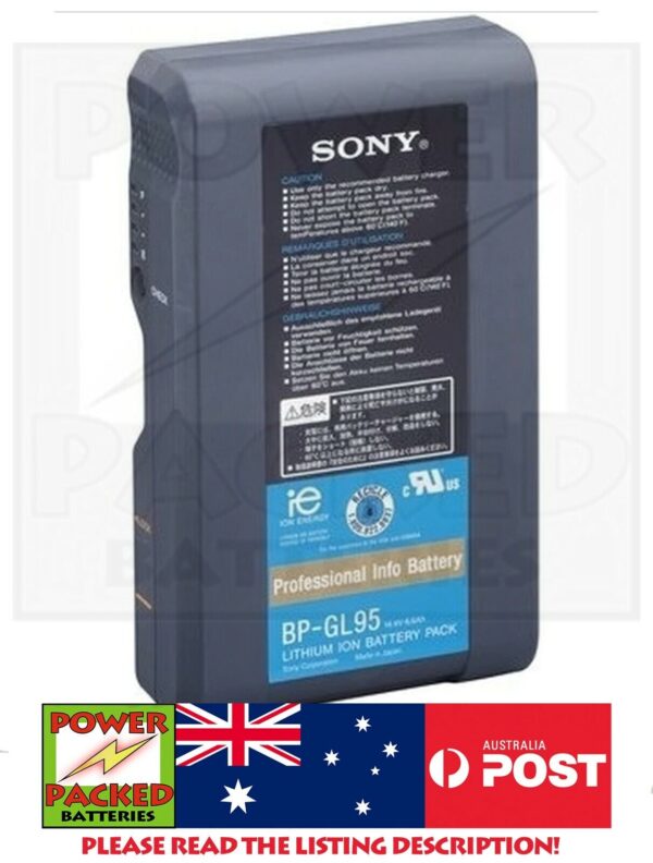 SONY BP-GL95A 10.5Ah Camera Battery Repack