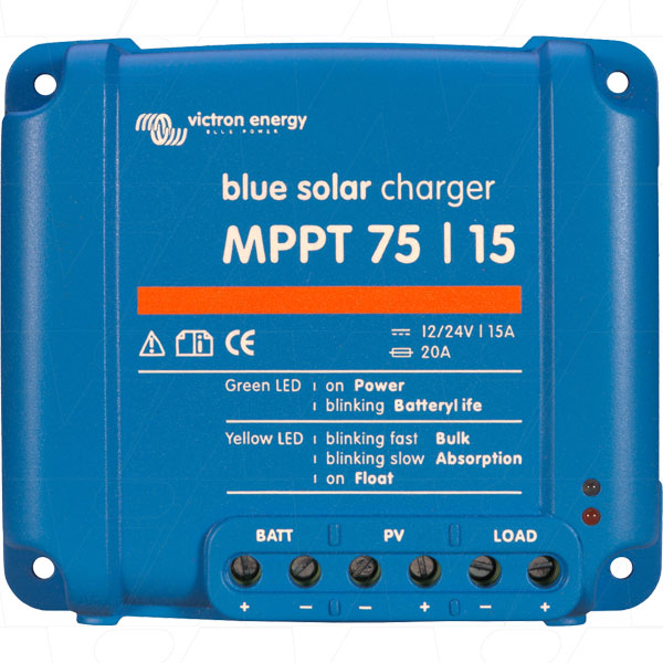 Victron BlueSolar MPPT75/15A 12V/24V 15A Solar Charge Controller