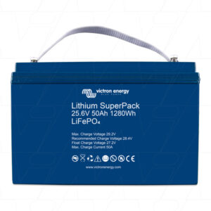 Victron Energy 24V 50Ah LiFePO4 SuperPack Lithium Battery BAT524050705