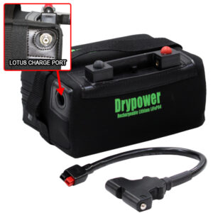 Drypower 12.8V 18Ah LiFePO4 12LFP18TB battery & charger kit